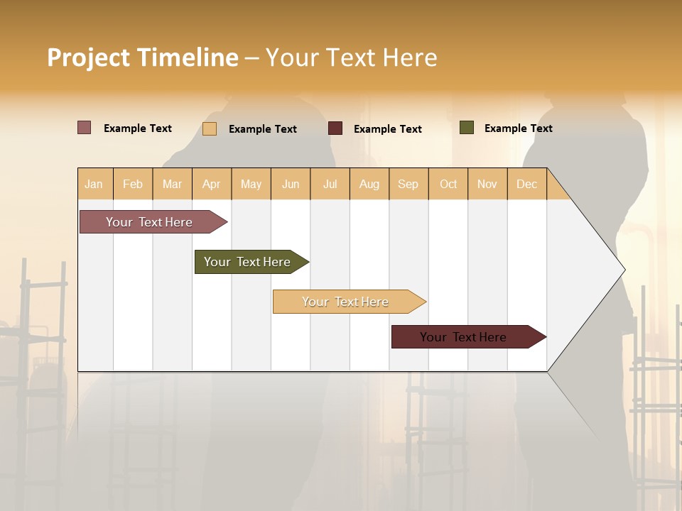 Team Professional Hat PowerPoint Template