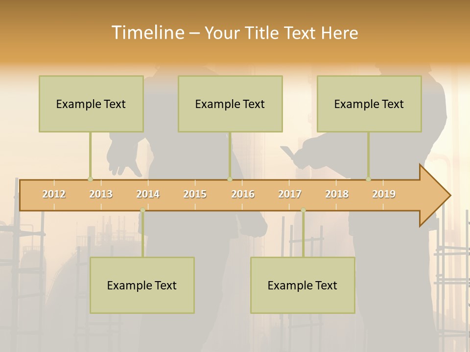 Team Professional Hat PowerPoint Template