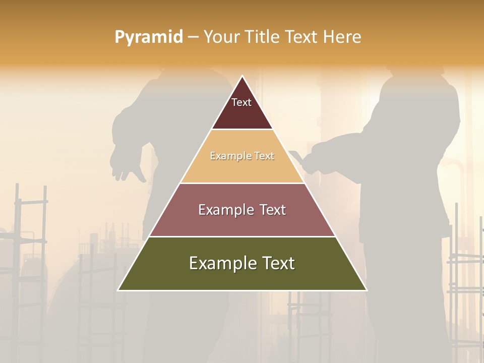 Team Professional Hat PowerPoint Template