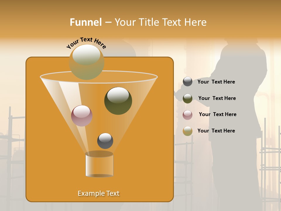 Team Professional Hat PowerPoint Template