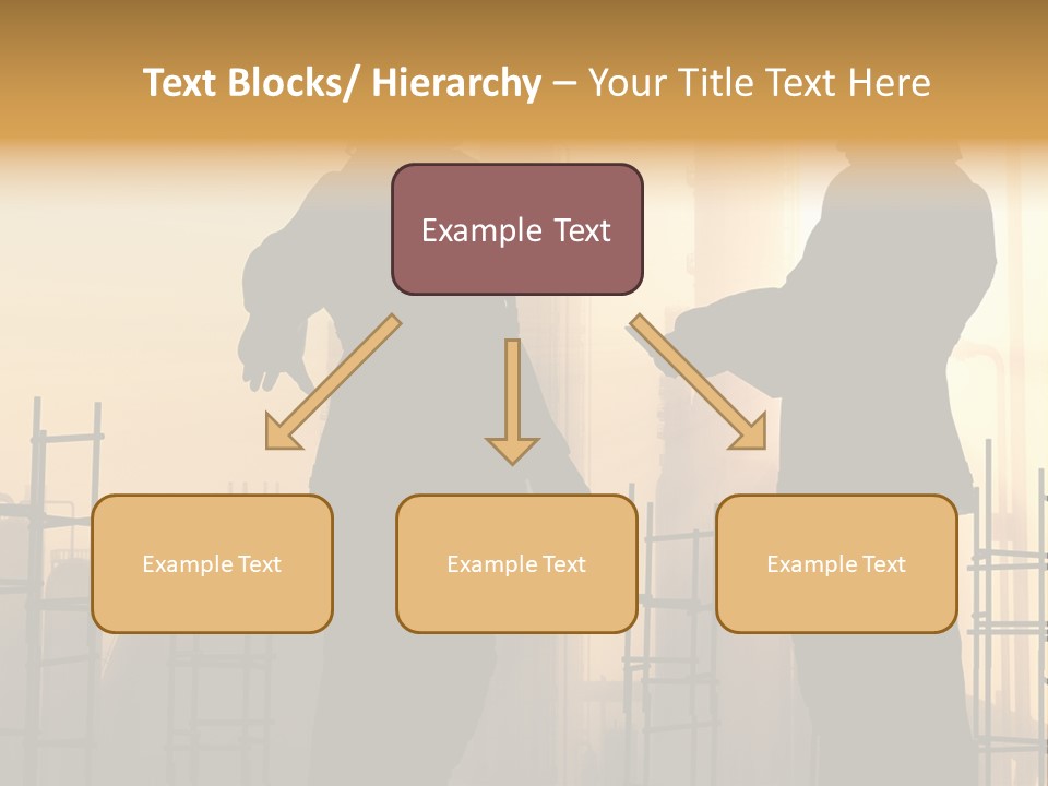 Team Professional Hat PowerPoint Template