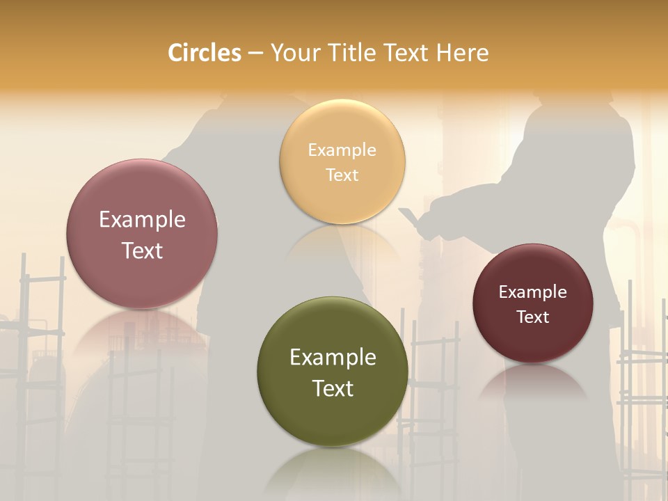 Team Professional Hat PowerPoint Template