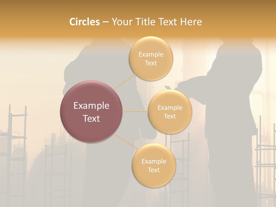 Team Professional Hat PowerPoint Template