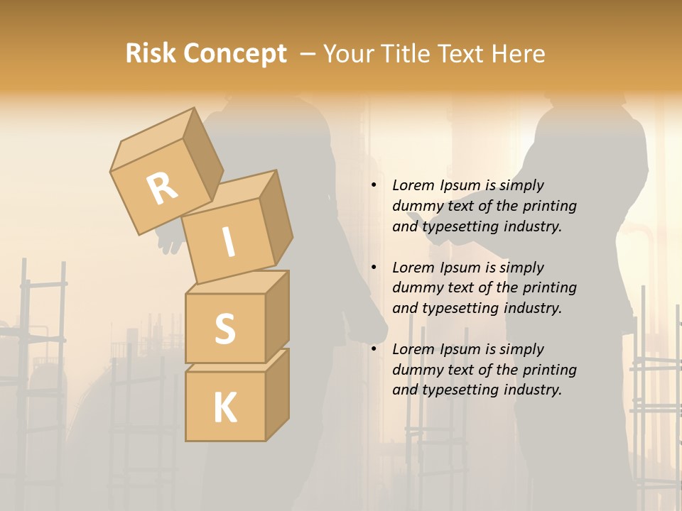 Team Professional Hat PowerPoint Template