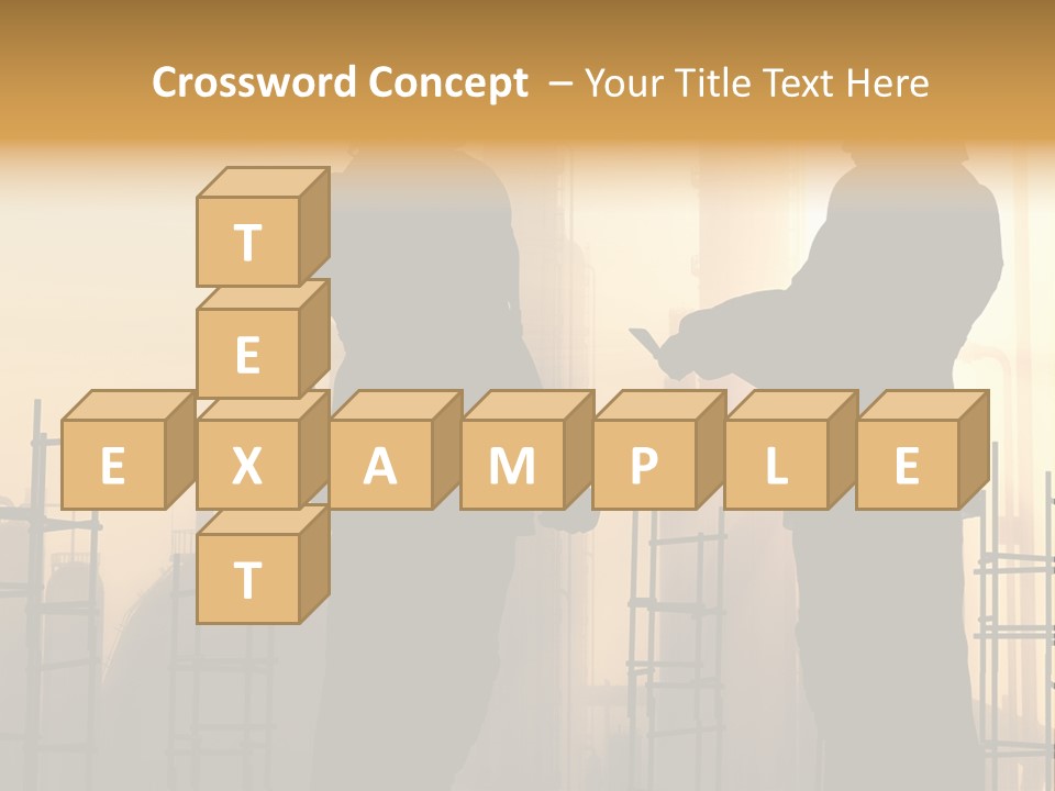 Team Professional Hat PowerPoint Template