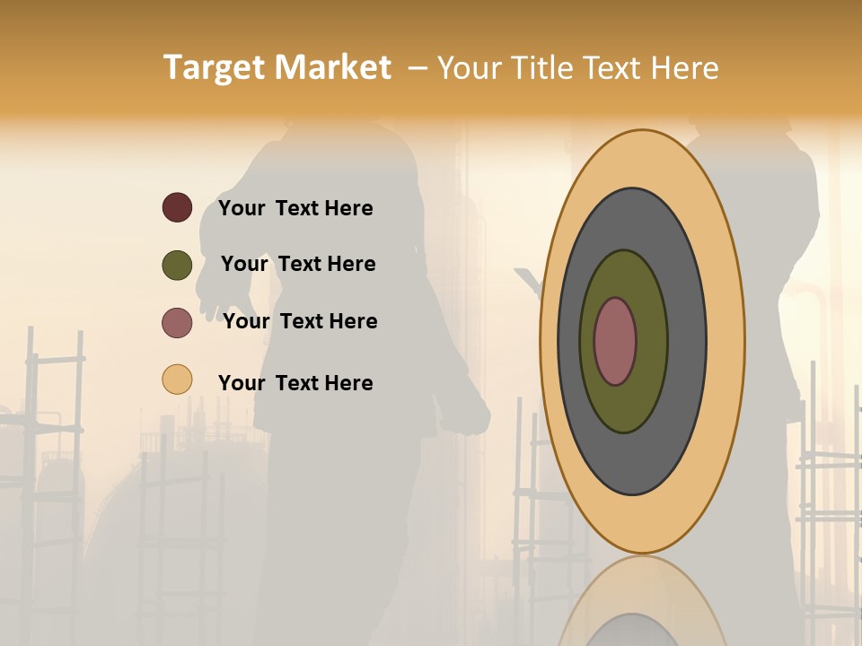 Team Professional Hat PowerPoint Template