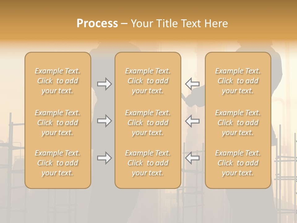 Team Professional Hat PowerPoint Template