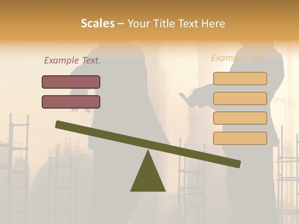 Team Professional Hat PowerPoint Template