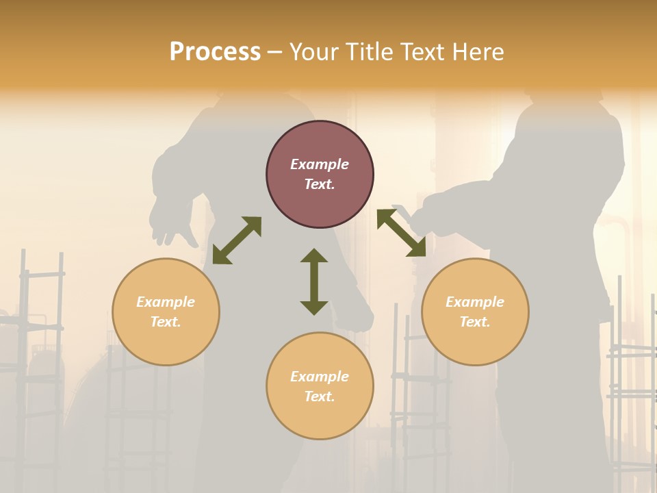 Team Professional Hat PowerPoint Template