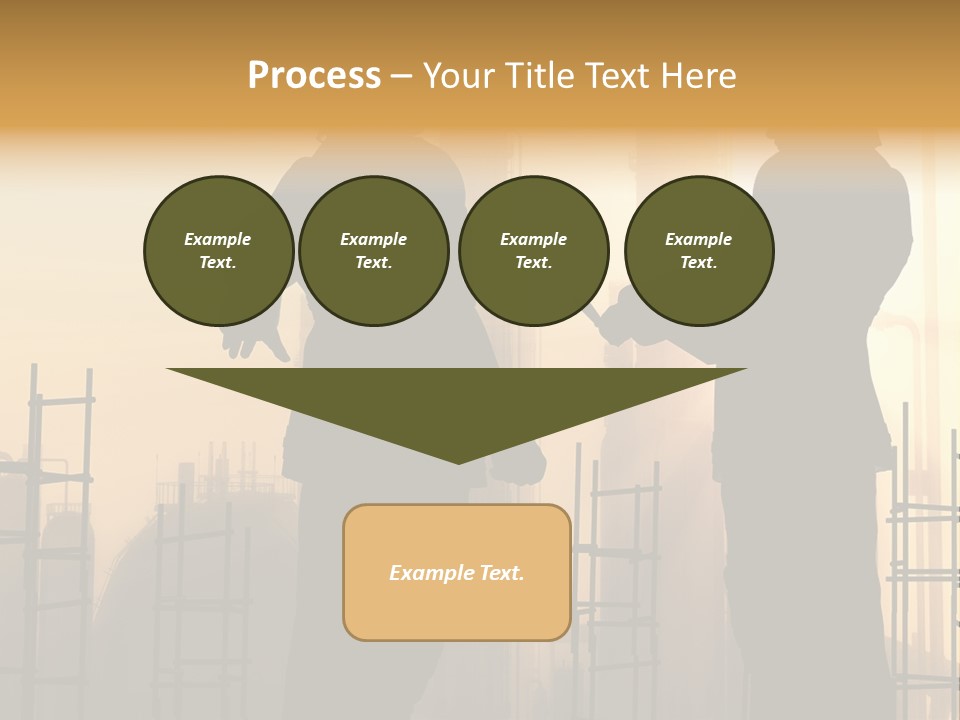 Team Professional Hat PowerPoint Template