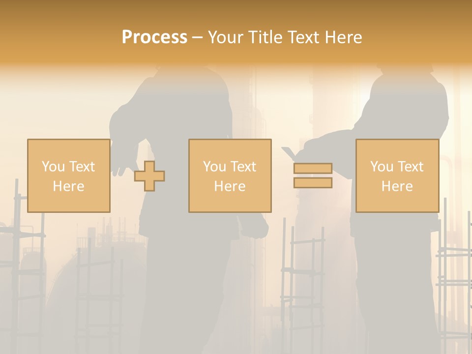 Team Professional Hat PowerPoint Template