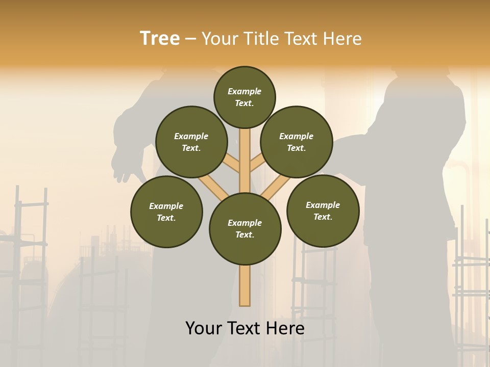 Team Professional Hat PowerPoint Template