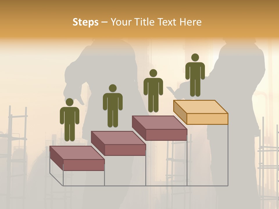 Team Professional Hat PowerPoint Template