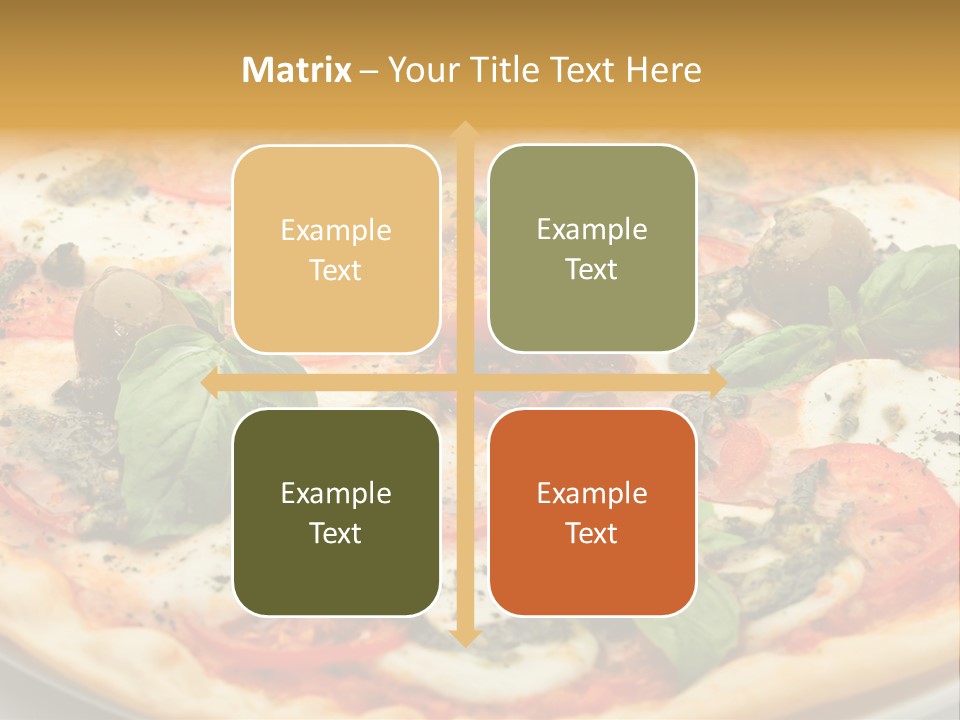 Pepper Meal Closeup PowerPoint Template