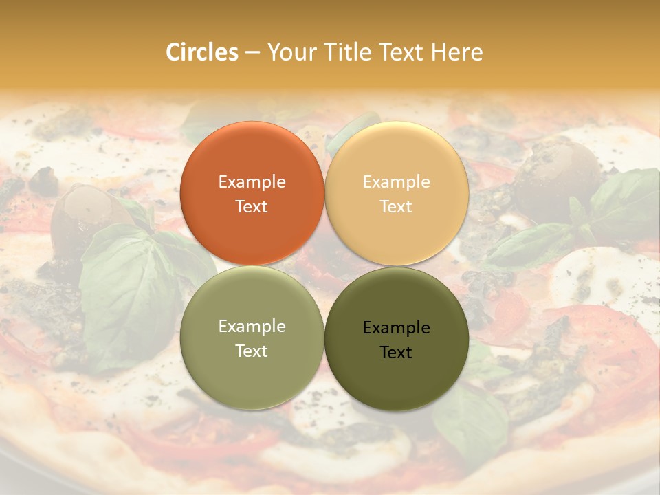 Pepper Meal Closeup PowerPoint Template