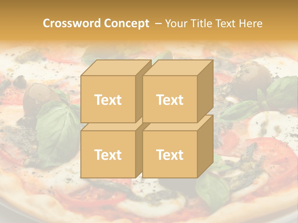 Pepper Meal Closeup PowerPoint Template