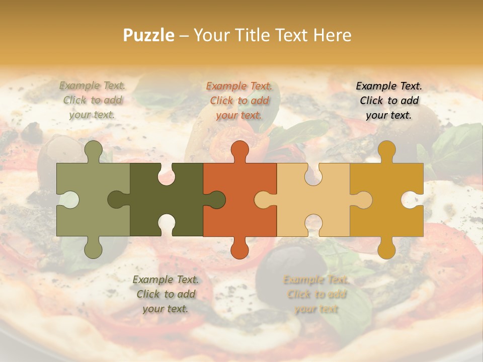 Pepper Meal Closeup PowerPoint Template
