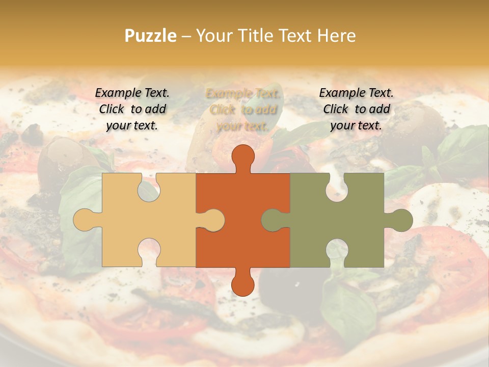 Pepper Meal Closeup PowerPoint Template