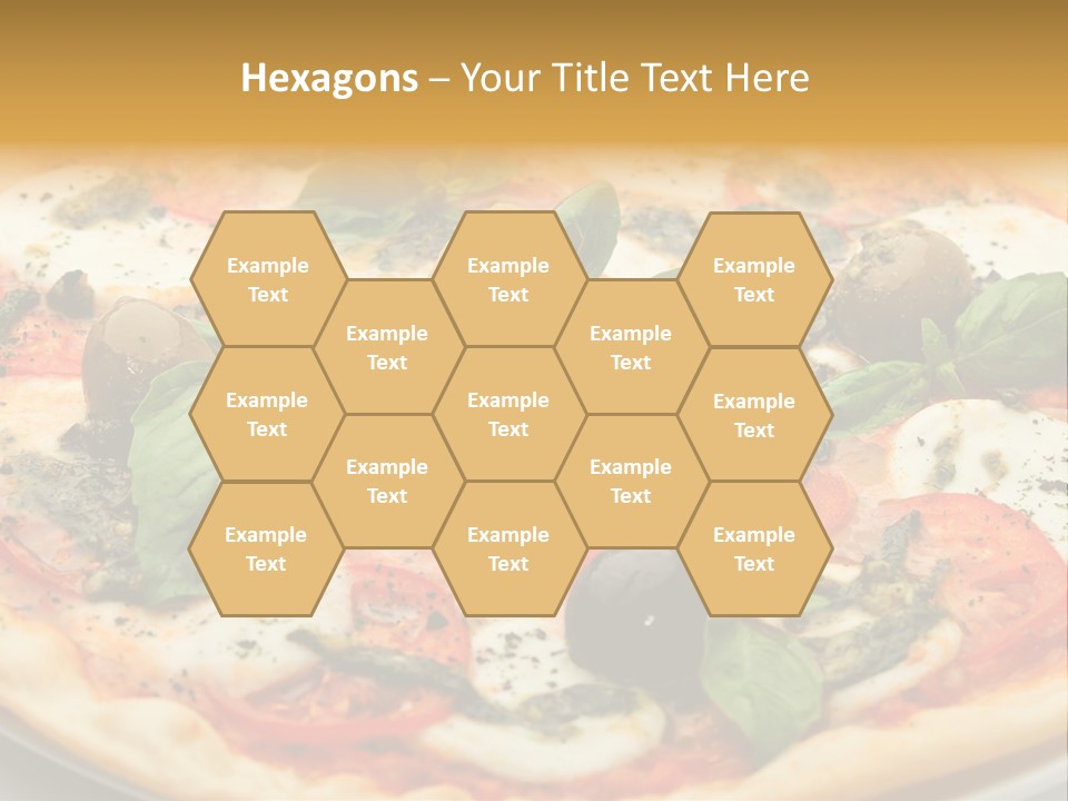 Pepper Meal Closeup PowerPoint Template