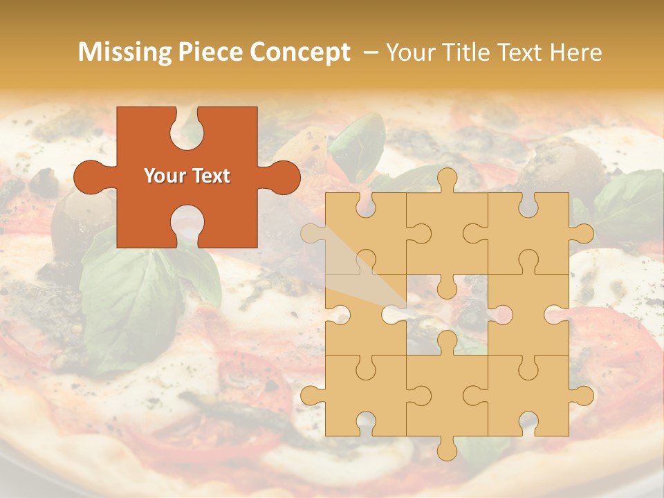 Pepper Meal Closeup PowerPoint Template