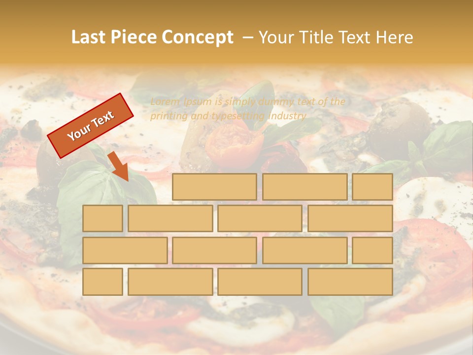 Pepper Meal Closeup PowerPoint Template