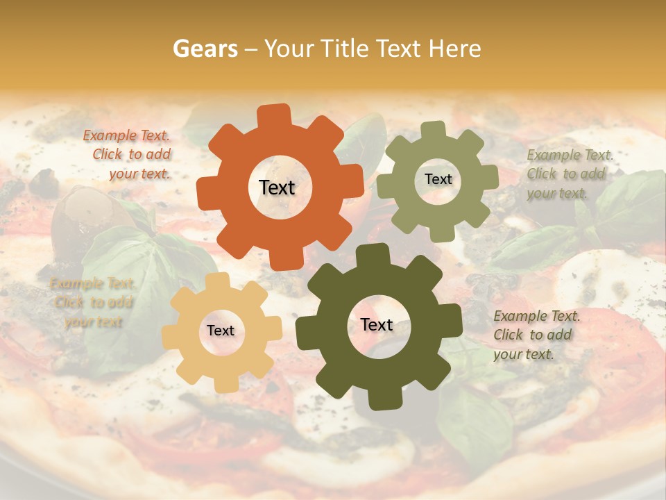 Pepper Meal Closeup PowerPoint Template