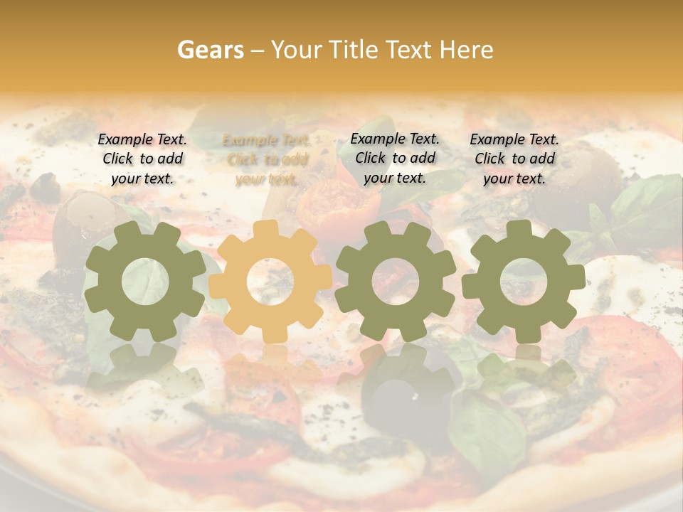 Pepper Meal Closeup PowerPoint Template