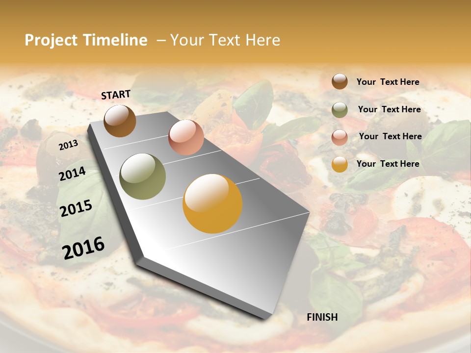 Pepper Meal Closeup PowerPoint Template