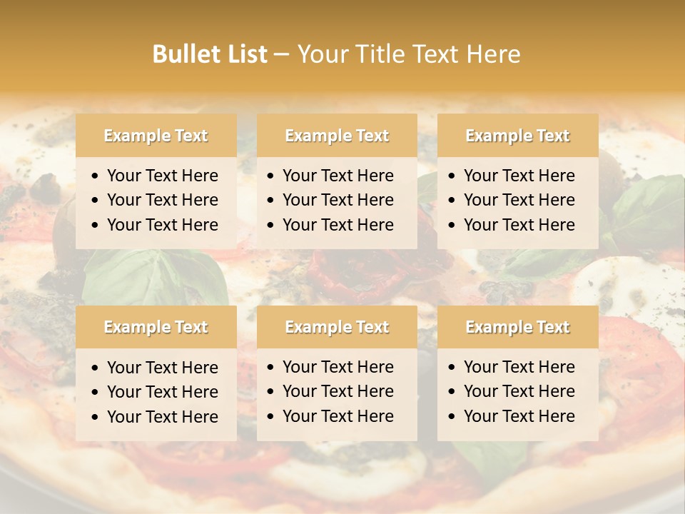 Pepper Meal Closeup PowerPoint Template