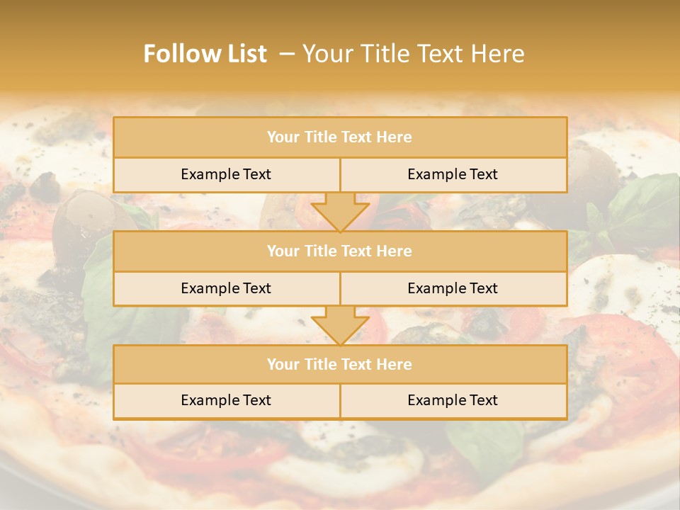 Pepper Meal Closeup PowerPoint Template