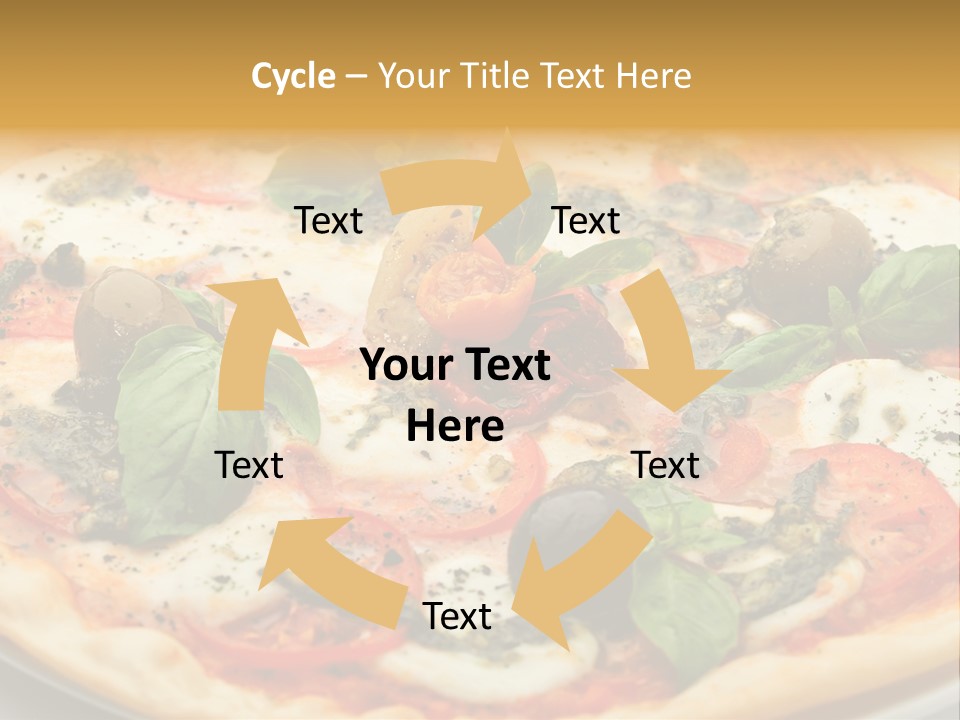 Pepper Meal Closeup PowerPoint Template