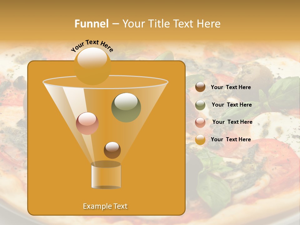 Pepper Meal Closeup PowerPoint Template