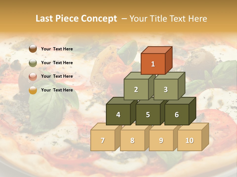 Pepper Meal Closeup PowerPoint Template