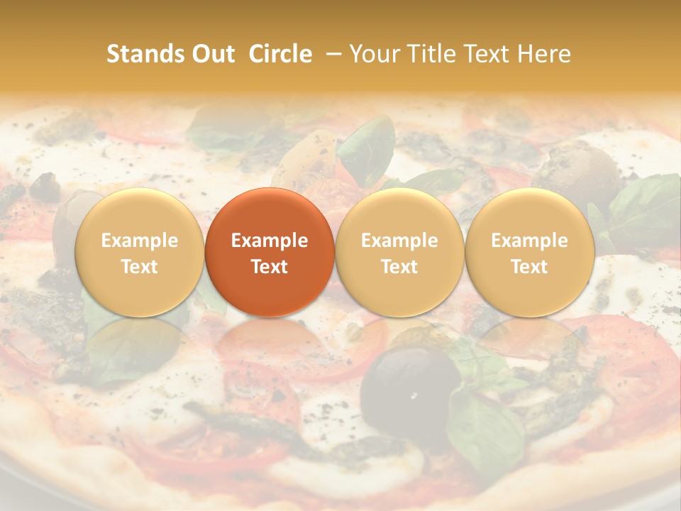 Pepper Meal Closeup PowerPoint Template
