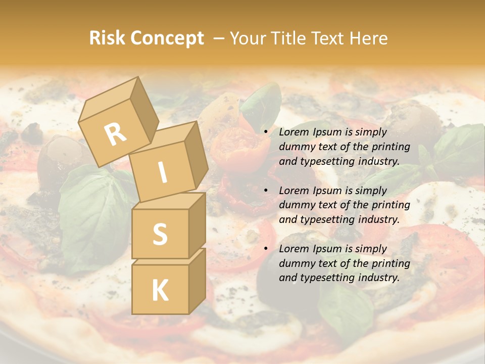 Pepper Meal Closeup PowerPoint Template