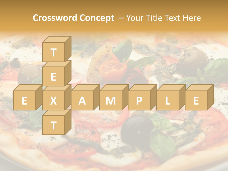 Pepper Meal Closeup PowerPoint Template