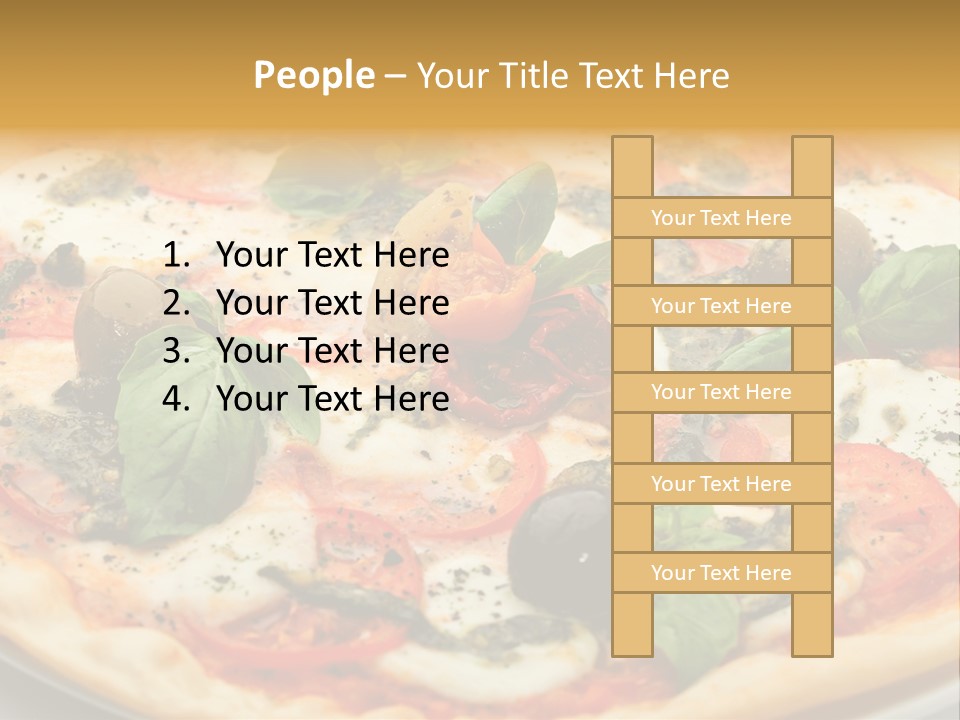 Pepper Meal Closeup PowerPoint Template