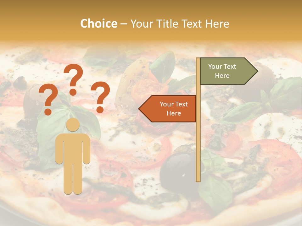 Pepper Meal Closeup PowerPoint Template