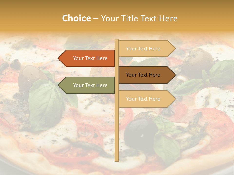 Pepper Meal Closeup PowerPoint Template