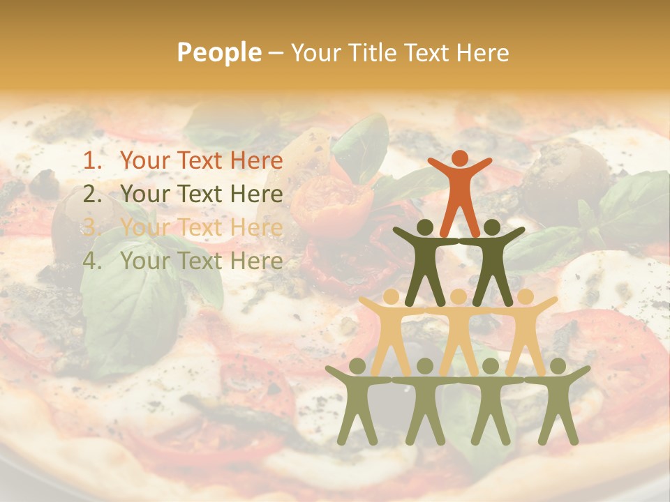 Pepper Meal Closeup PowerPoint Template