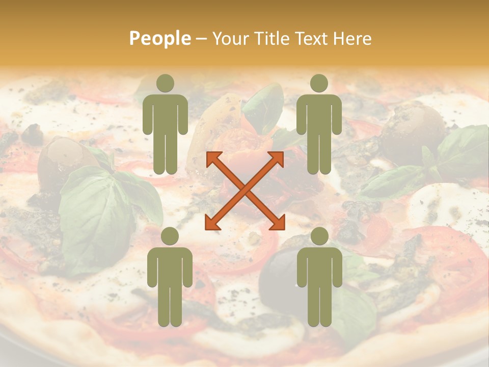 Pepper Meal Closeup PowerPoint Template