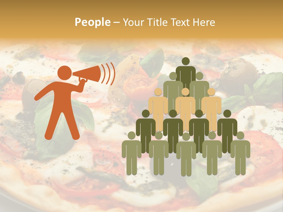 Pepper Meal Closeup PowerPoint Template