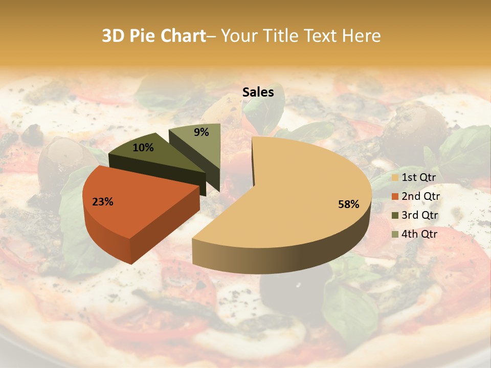 Pepper Meal Closeup PowerPoint Template