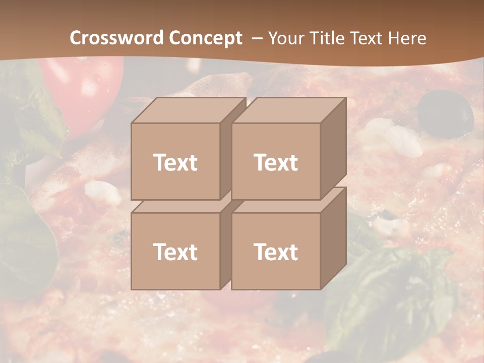 Baked Cherry Melted PowerPoint Template