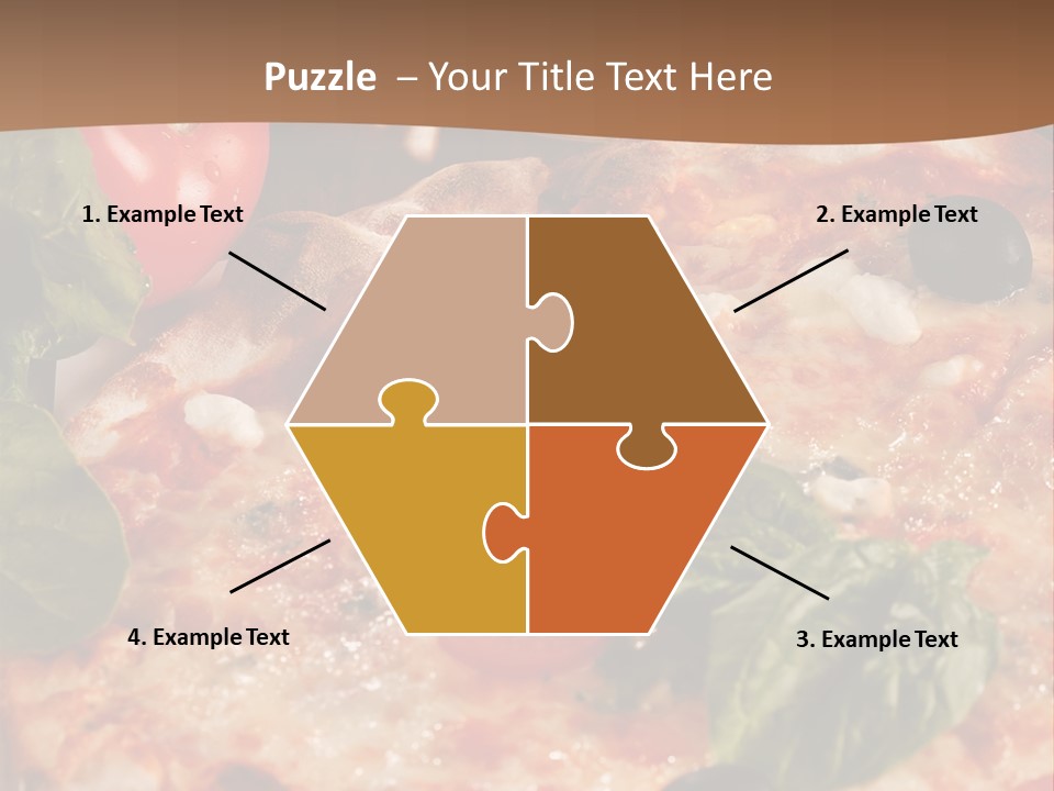 Baked Cherry Melted PowerPoint Template