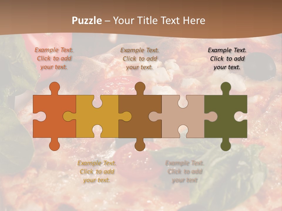 Baked Cherry Melted PowerPoint Template