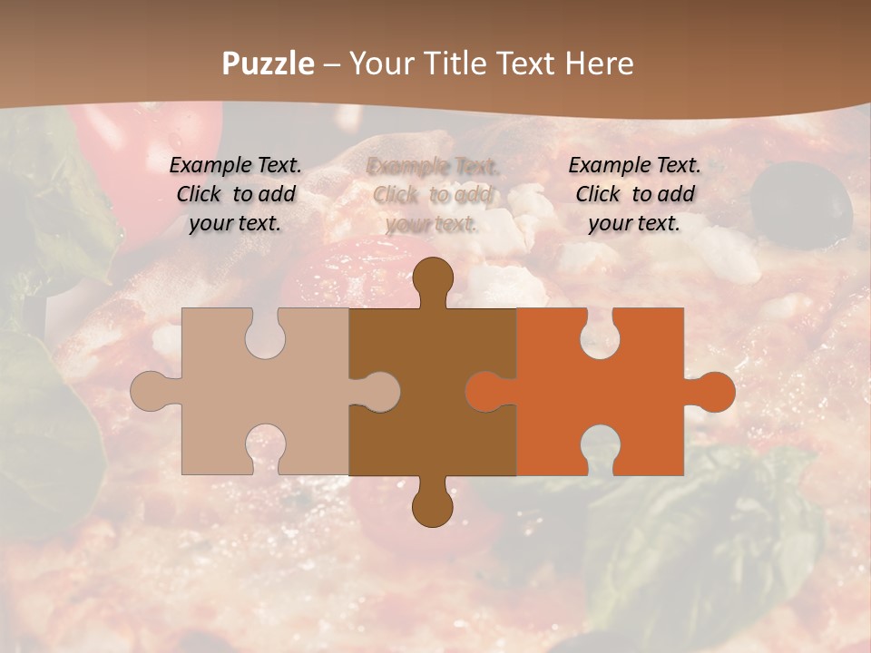 Baked Cherry Melted PowerPoint Template