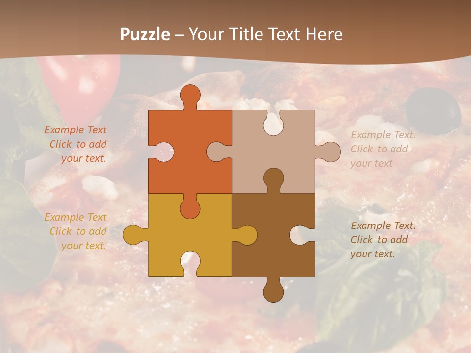 Baked Cherry Melted PowerPoint Template