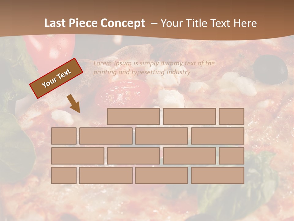 Baked Cherry Melted PowerPoint Template