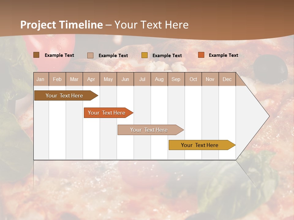 Baked Cherry Melted PowerPoint Template